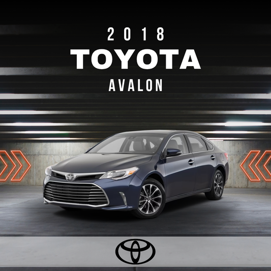 2018 Toyota Avalon Electrical Wiring Diagram Manual PDF