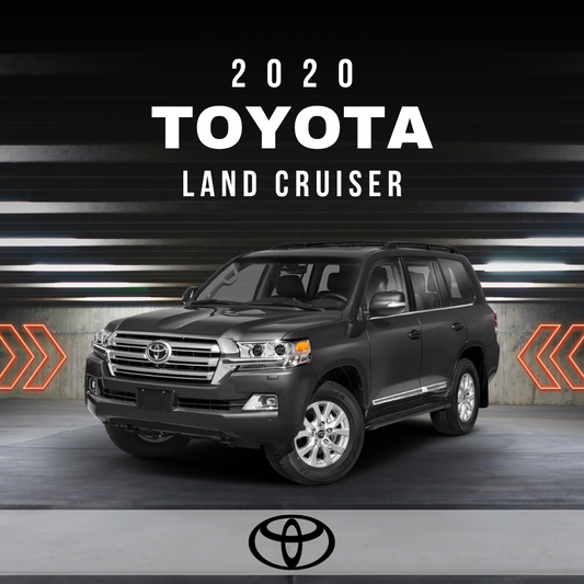 2020 Toyota Land Cruiser Electrical Wiring Diagram Manual PDF